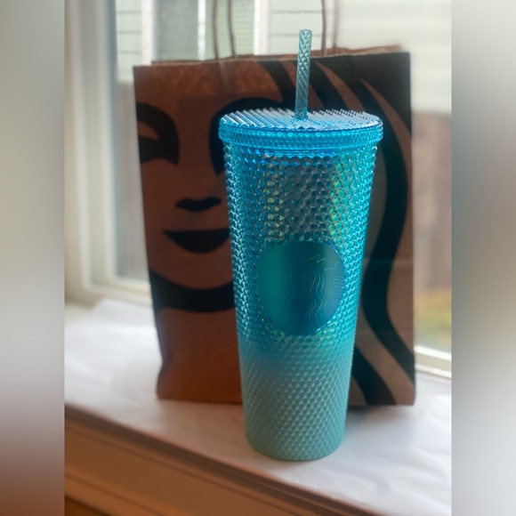 Starbucks Blue 2023  Tumbler Venti Studded Diamond New - Picture 10 of 10
